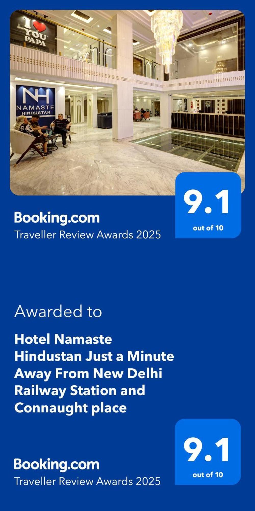 Hotel Namaste Hindustan Just A Minute Away From New Delhi Railway Station And Connaught Place Exterior foto
